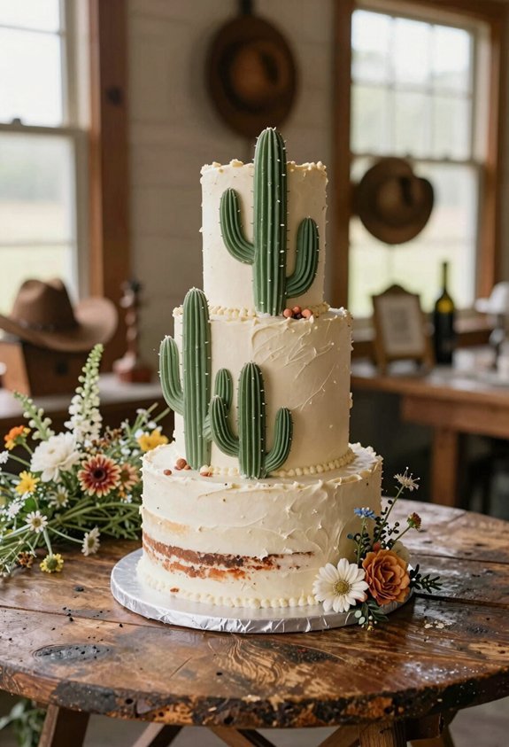 cactus sugar sculpture elegance