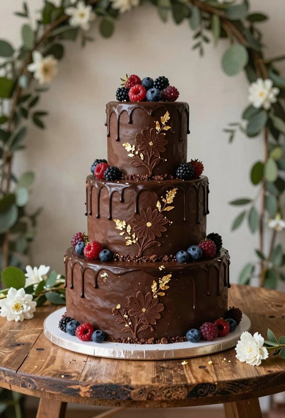 chocolate cake design ideas