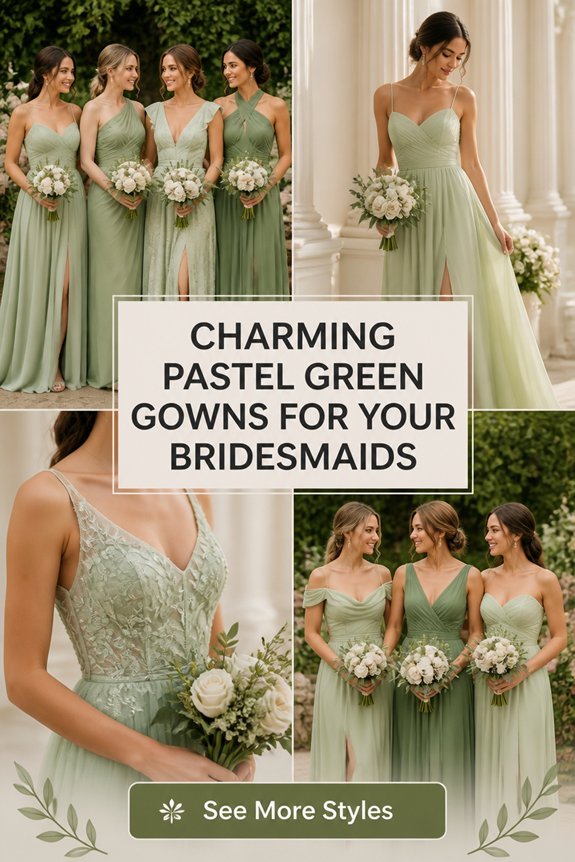 choosing comfortable pastel green