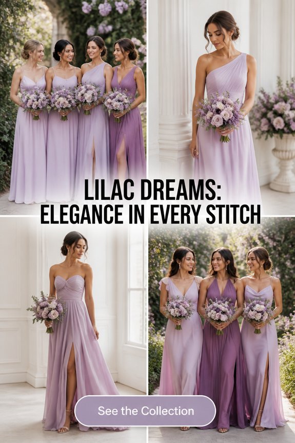choosing the perfect lilac dress