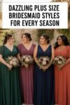 dazzling plus size bridesmaid dresses