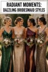 dazzling sequin bridesmaid dresses