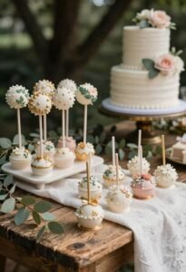decorative wedding cake pops
