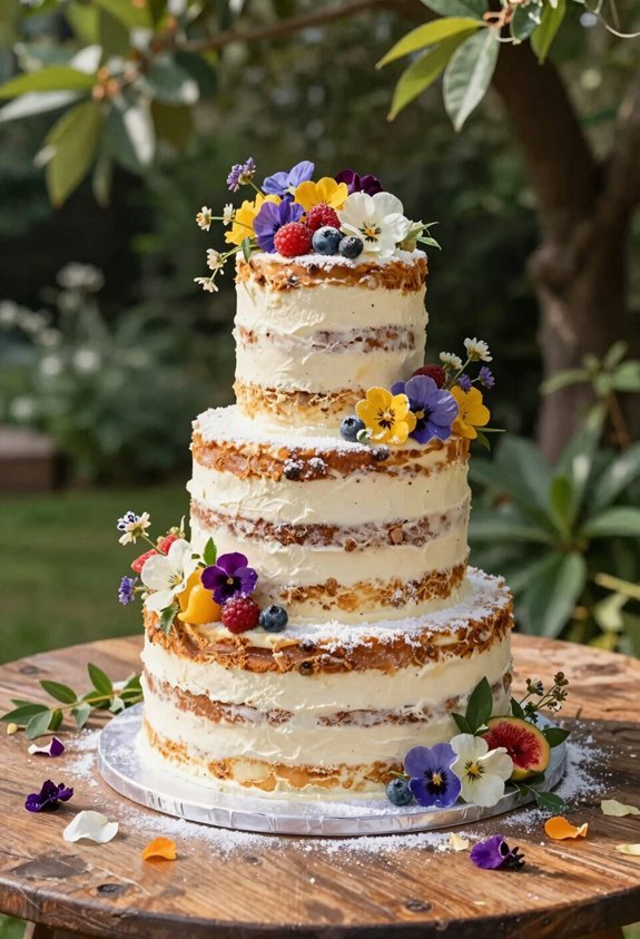 elegant minimalist cake designs