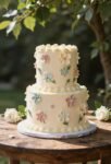 elegant minimalist wedding cakes