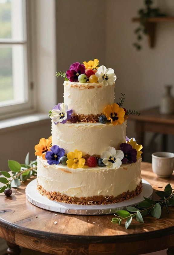 elegant summer fruit topping
