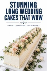 elegant tall wedding cakes