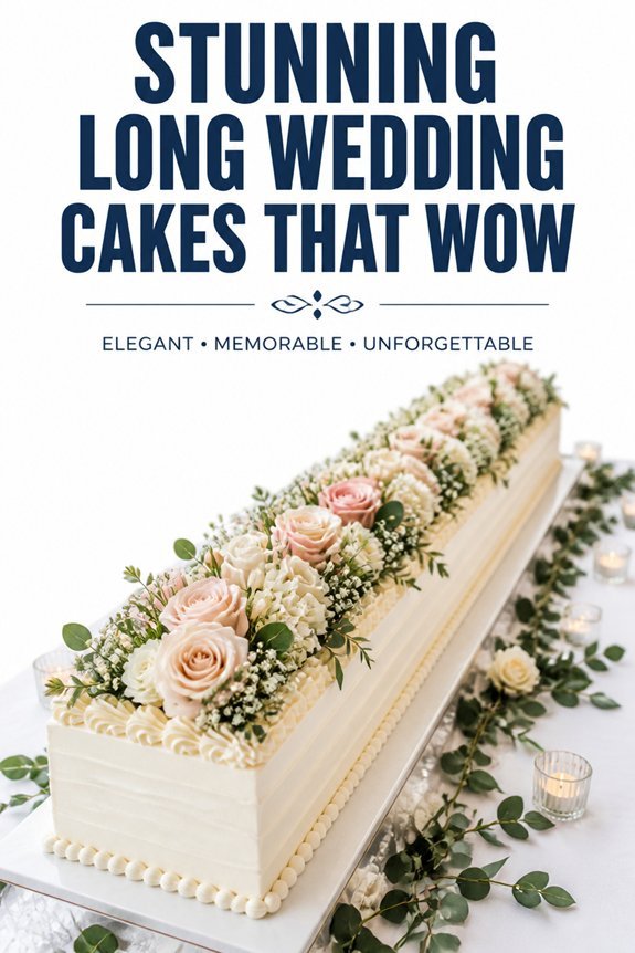 elegant tall wedding cakes