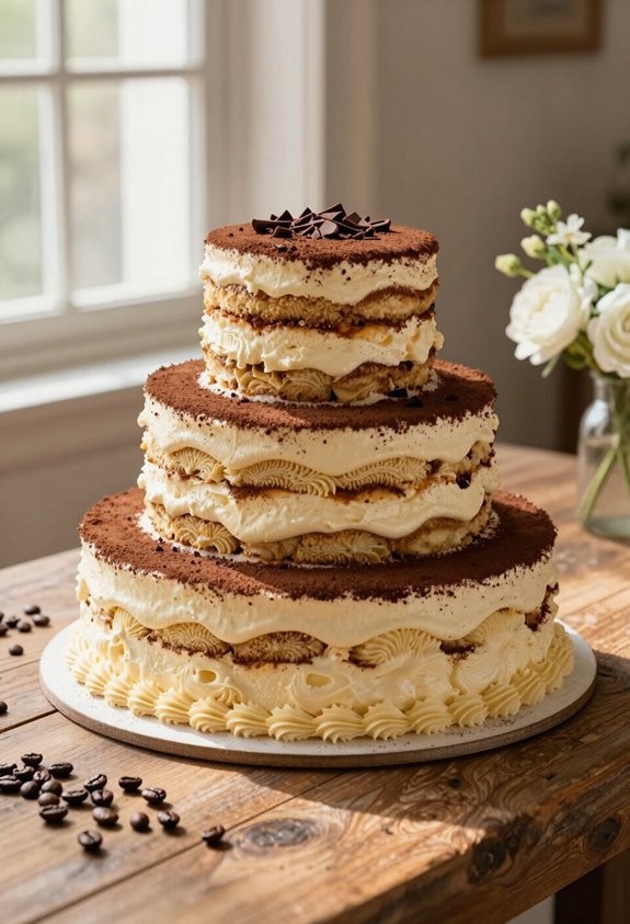 espresso mascarpone layered elegance