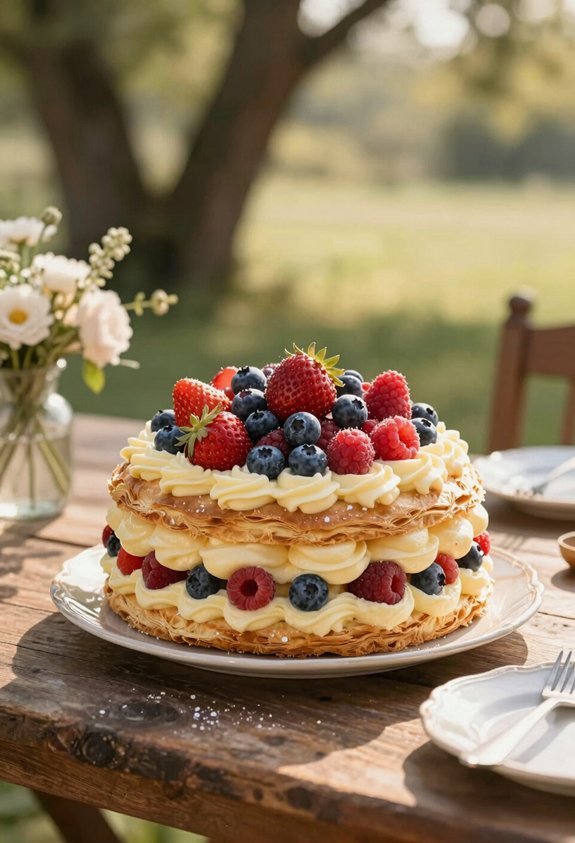 layered puff pastry delight