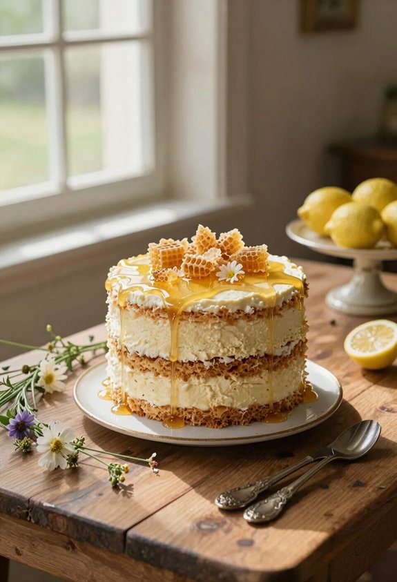 lemon ricotta cake elegance