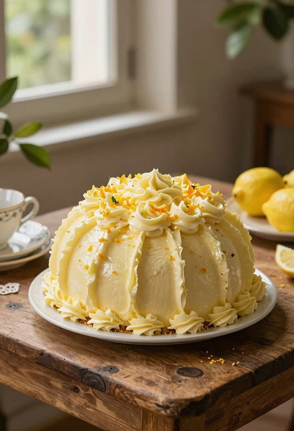 lemon zest gold accents