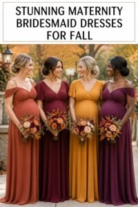 maternity bridesmaid dress trends