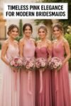 pink bridesmaid dress trends