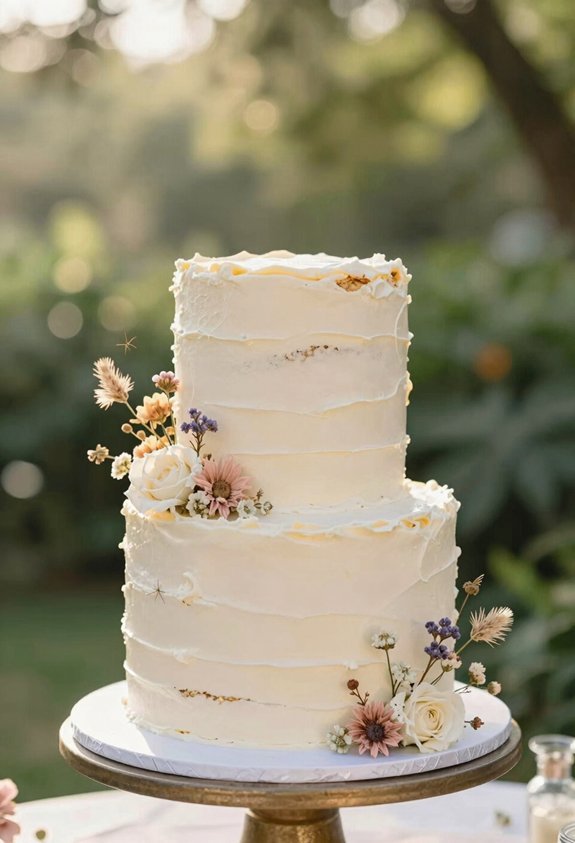 rustic dried flower elegance