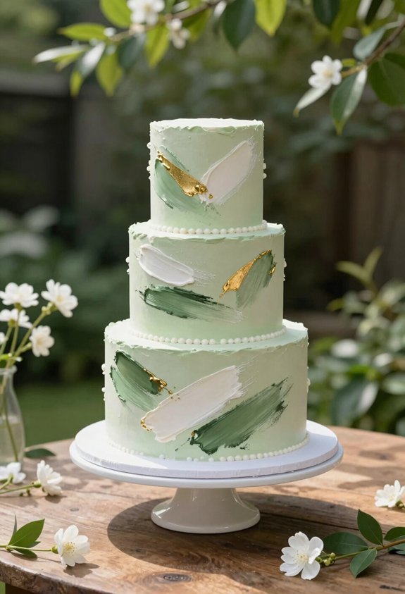 sage green artistic elegance