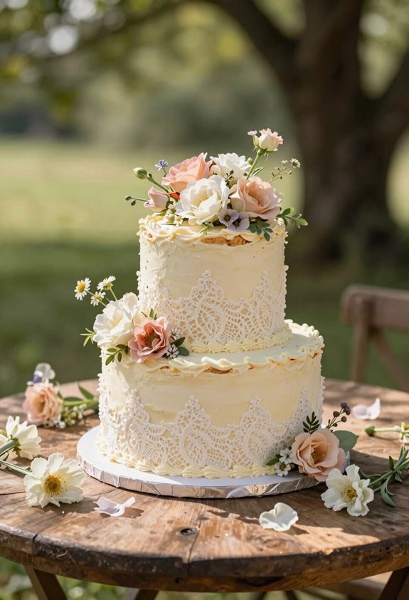vintage wedding cake inspiration