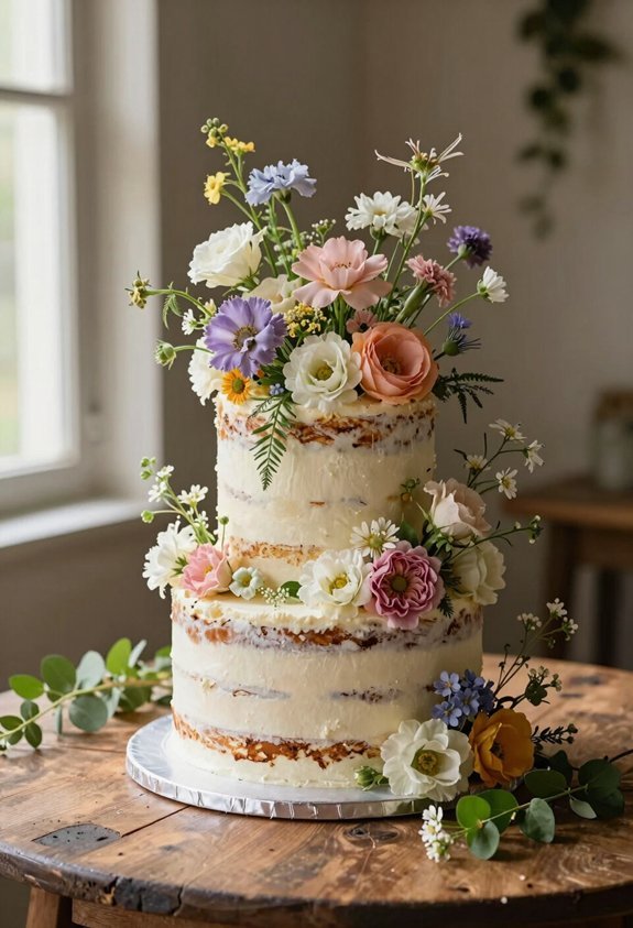 wildflower spill layered elegance